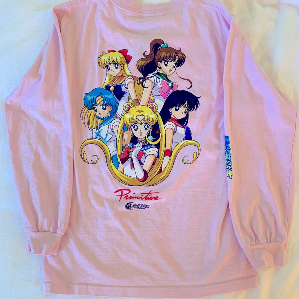 Primitive - SAILOR MOON long sleeve Tee SOLD OUT ONLINE